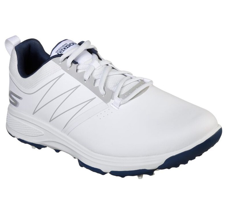 Skechers Go Torque - Mens Golf Shoes White/Navy [AU-CE2465]